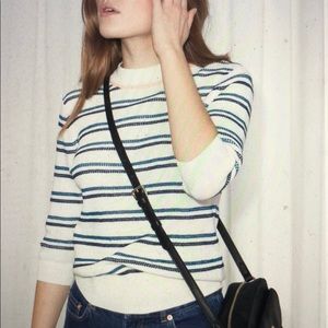 Never worn striped light sweater - in stores now